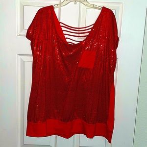 Sequins sparkle top